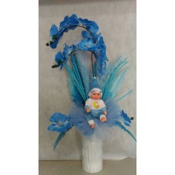 Mavi Şapkalı Bebek